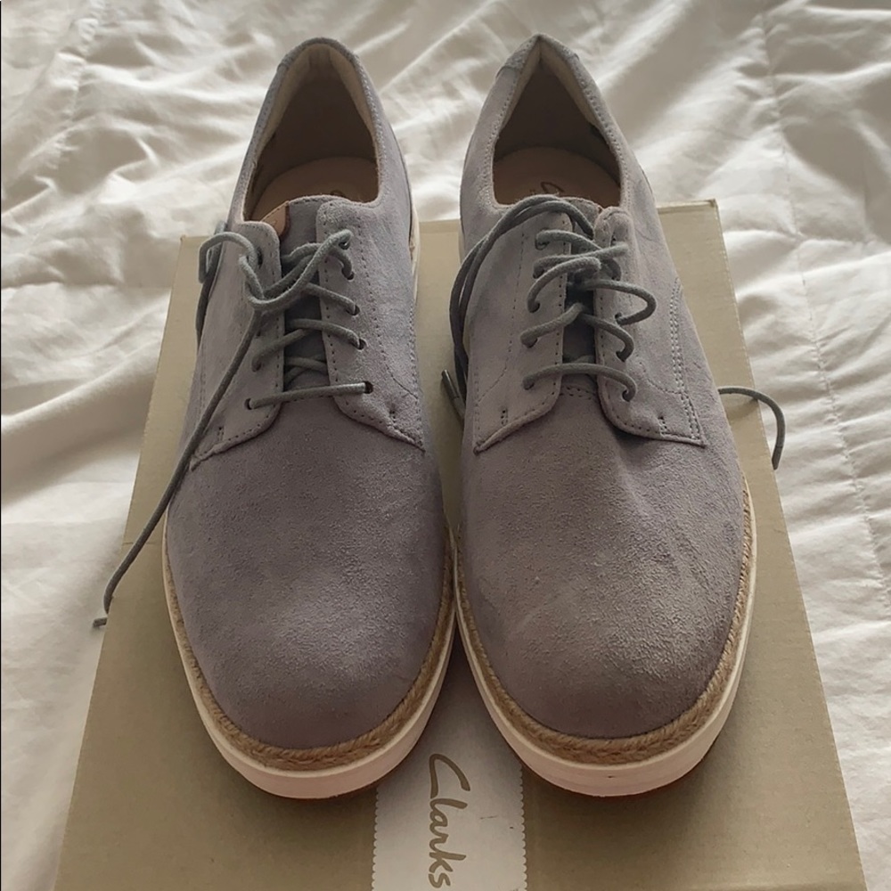 Clark’s suede currently selling for $120 on DSW